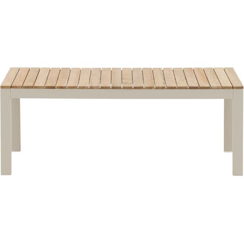 Table Basse De Jardin En Alu Et Teck Brasilia
