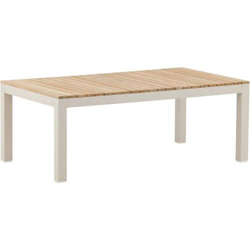 Table Basse De Jardin En Alu Et Teck Brasilia
