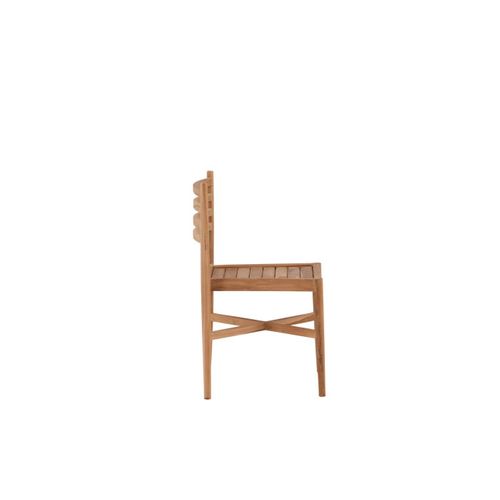 Chaise De Jardin En Teck "kenya" 80cm Naturel