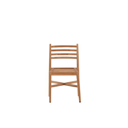 Chaise De Jardin En Teck "kenya" 80cm Naturel
