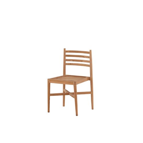Chaise De Jardin En Teck "kenya" 80cm Naturel