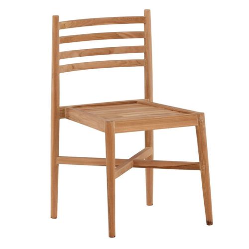 Chaise De Jardin En Teck "kenya" 80cm Naturel