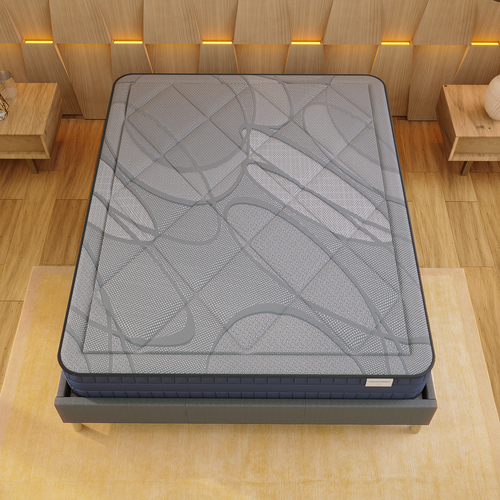 Matelas mousse charbon 120x190 cm accueil mémoire de forme Ép.22 cm