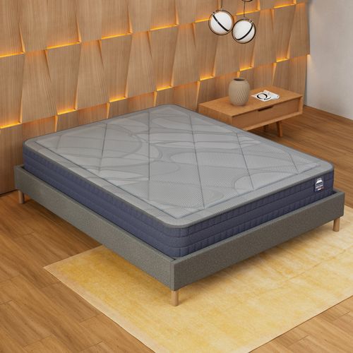 Matelas Mousse Charbon 90x190 Cm Accueil Mémoire De Forme Ép.22 Cm