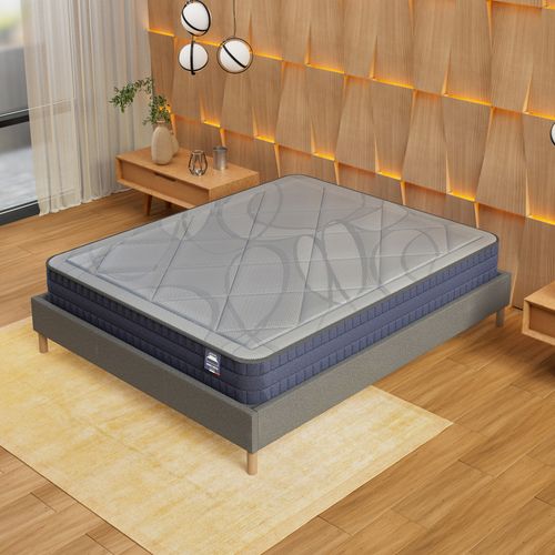 Matelas Mousse Charbon 90x190 Cm Accueil Mémoire De Forme Ép.22 Cm