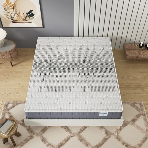 Matelas mousse 90x190 cm accueil mémoire de forme au graphène Ép.22 cm