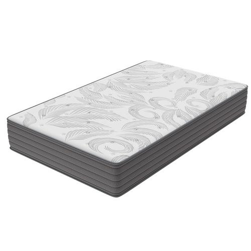 Matelas à Ressorts Ensachés 140x190 cm Epaisseur 22 cm, 7 Zones, Fermeté H3
