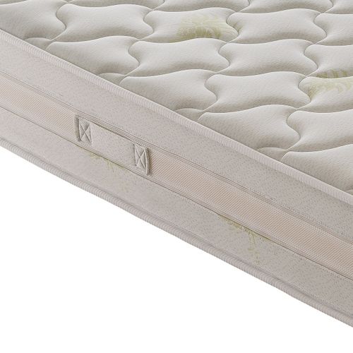 Matelas Mousse 140x190 - Accueil Mémoire De Forme - Hauteur 25 Cm - Housse Amovible - Modèle Ibiza
