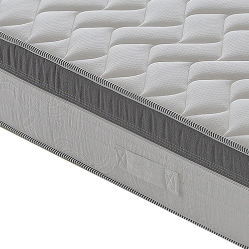 Matelas Mousse 180x200 - Accueil Mémoire De Forme - Hauteur 25 Cm - Housse Amovible - Modèle Plus