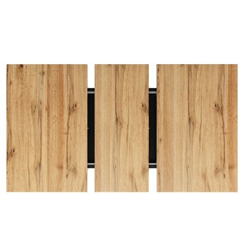 Table Télescopique 118-157x70x75 Cm, Extensible, Pour Cuisine Et Salon