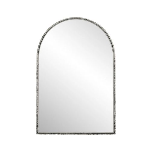 Miroir Arqué, Miroir Mural Pour Salle De Bain, Miroir Décoratif En Argent