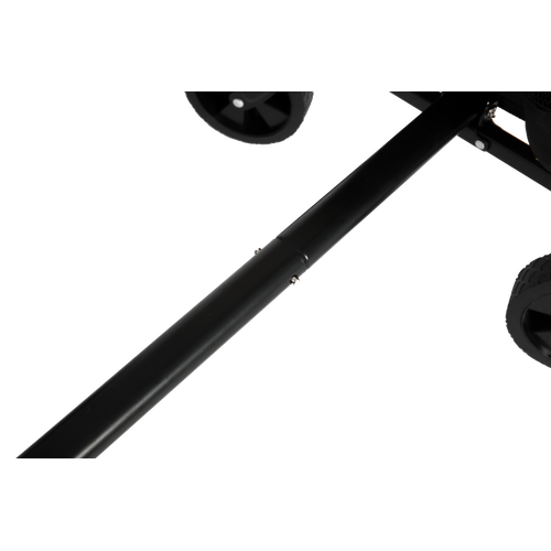 Chariot Pliable Léger, Avec Roues, Pour Courses Et Camping, Capacité Grande, Noir