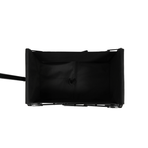 Chariot Pliable Léger, Avec Roues, Pour Courses Et Camping, Capacité Grande, Noir