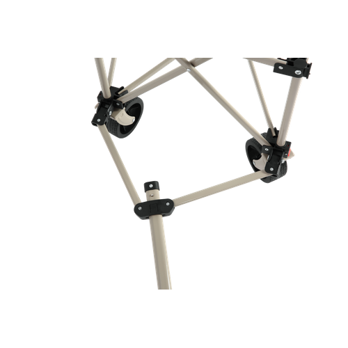 Chariot Pliable Tout Terrain, Avec Roues, Robuste, Beige, Pour Camping Et Jardin