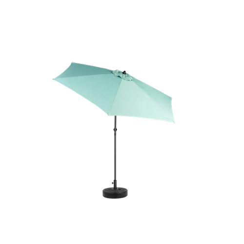 Parasol Double Face Rectangulaire 4,5 m Avec Manivelle Pour Extérieur ,vert Clair