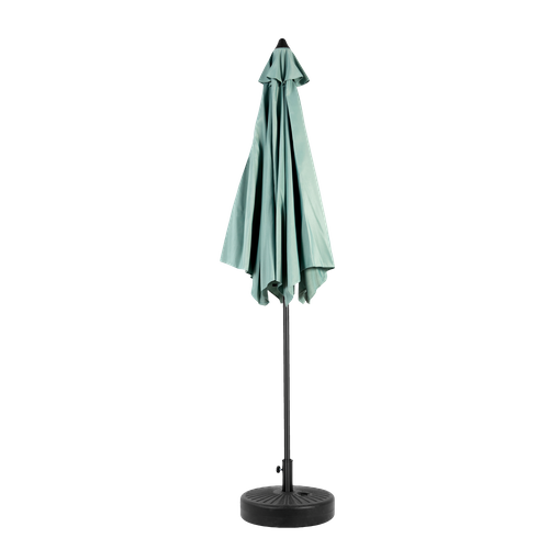 Parasol Double Face Rectangulaire 4,5 m Avec Manivelle Pour Extérieur ,vert Clair