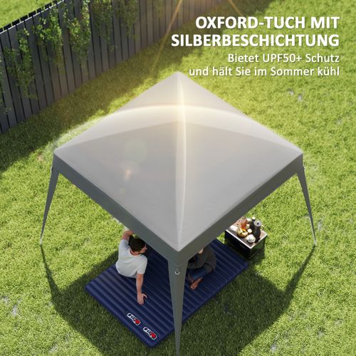 Toit De Remplacement Pour Pavillon 3x3m, Imperméable, Robuste, Pour Tente, ,gris Clair