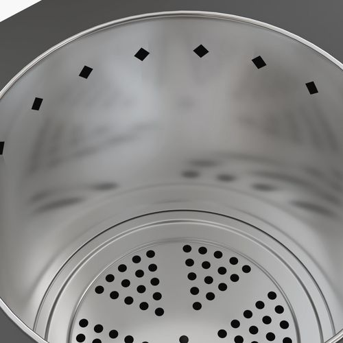 Brasero De Jardin En Métal Noir Avec Crochets De Rangement Pour Camping Et Terrasse