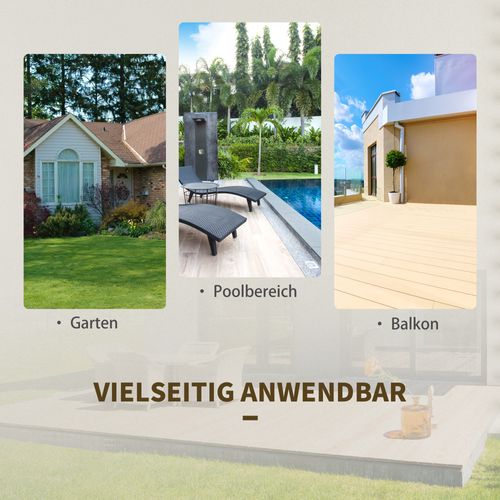 Salon Bistro Rotin 3 Pièces Table + 2 Chaises, Extérieur Balcon Terrasse , Marron