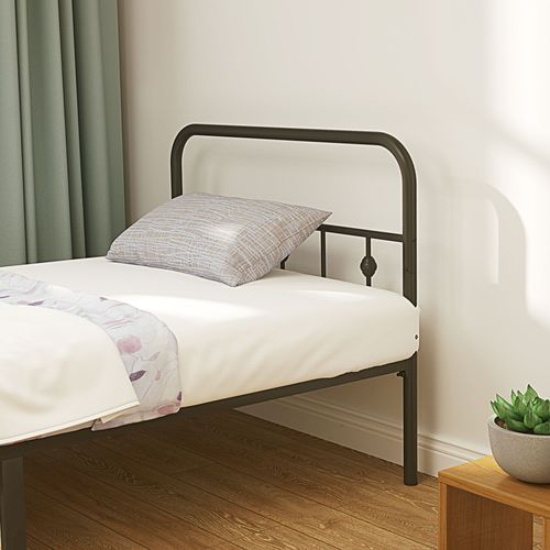 Cadre De Lit Pliable En Métal, 82,5 Cm De Haut, Pour Chambre Ou Chambre D'ami 200x90 cm