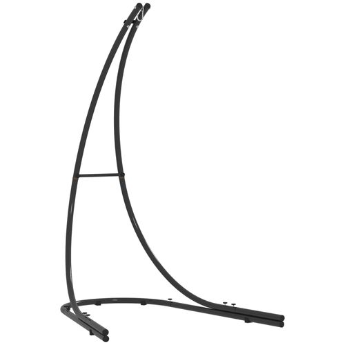 Support En Métal En Forme De C Pour Fauteuil Suspendu, Jusqu'à 150 Kg, Noir