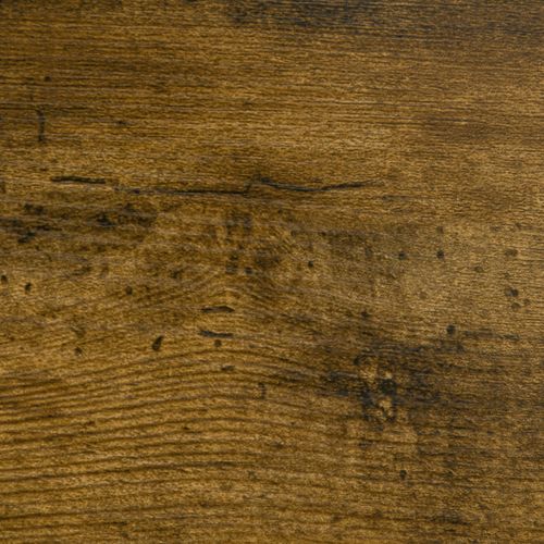 Chariot De Cuisine Rustique En Acier Avec Paniers, Roulettes Pivotantes, Brun