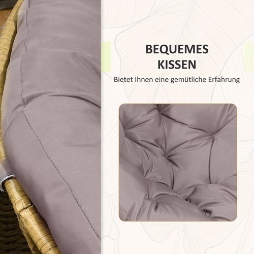 Salon Bistro Métal 3 Pièces 2 Fauteuils, Table, Coussins, Balcon Terrasse