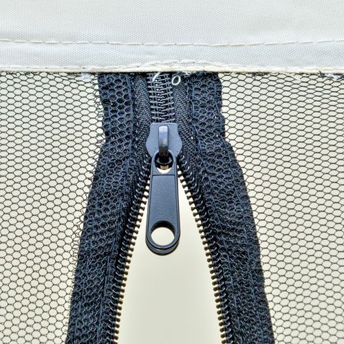 Pavillon 3x3m, Avec Moustiquaire, Métal Et Polyester, Imperméable Pour Fêtes En Extérieur, ,crème