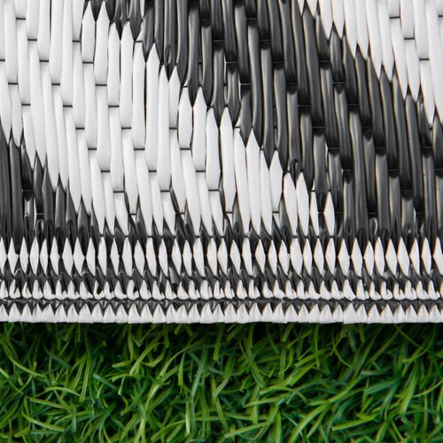 Tapis D'extérieur En Plastique 121x182cm Résistant à L'eau Réversible Pour Terrasse Et Jardin