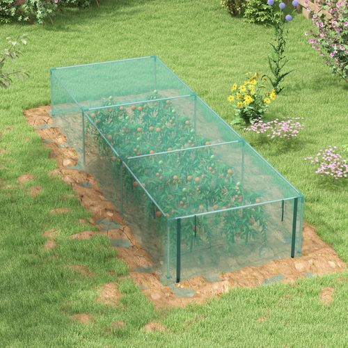 Filet De Protection Pour Plantes 1,25x3,73m Avec Porte à Fermeture Éclair