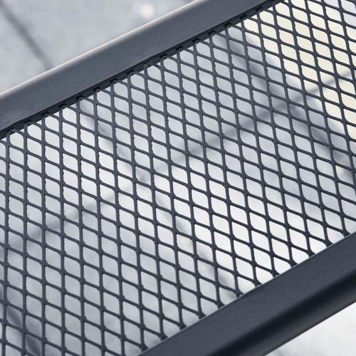 Pavillon De Barbecue Avec Toit Double, Ignifuge, 245x148x252cm, Idéal Pour Jardin, ,gris