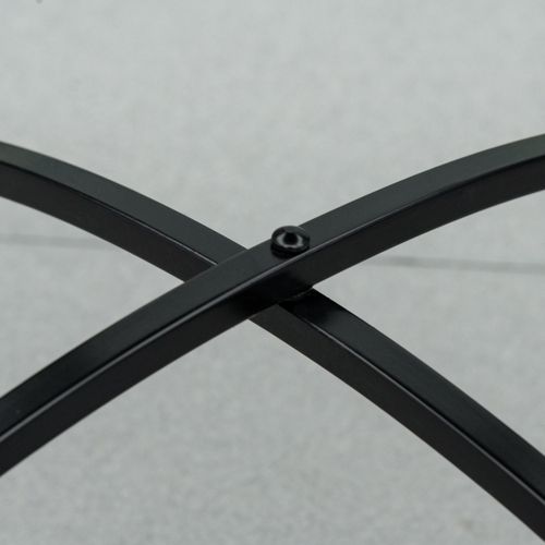 Table Mosaïque Ronde Ø60 Cm En Métal Et Céramique Rouge Bleu Blanc Pour Balcon