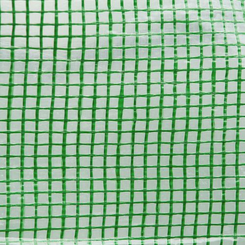 Serre Tunnel En Plastique 350 X 200 X 200 Cm Avec Fenêtre, Vert