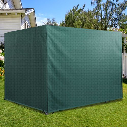Housse De Protection En Polyester Étanche Avec Protection Uv 215x155x150cm Pour Meubles Et Jardin