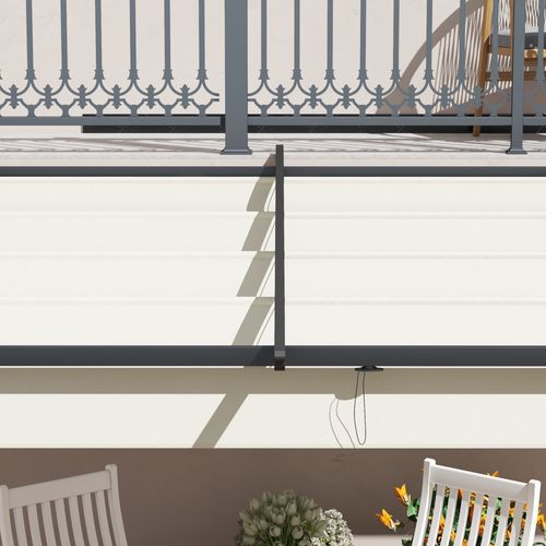 Pergola En Aluminium 3 X 3 M, Toit Réglable, Étanche Au Vent, Crème