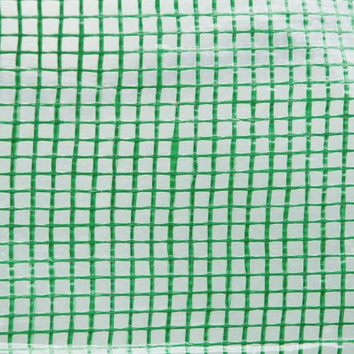 Tonnelle De Jardin En Pe Anti-uv Étanche Avec 6 Fenêtres Et Porte Zippée Verte