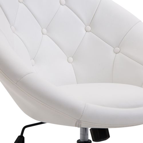 Siège De Travail En Pu Et Acier, Réglable En Hauteur, Chromé, Pour Bureau Et Atelier