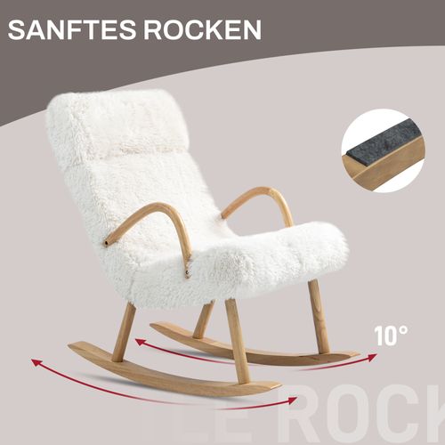 Fauteuil Relax, Laine, Jusqu’à 120 Kg, Pour Salon/chambre