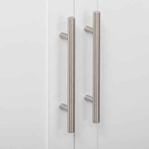 Chariot De Cuisine En Bois Avec Étagère à Épices, Plan De Travail, Blanc