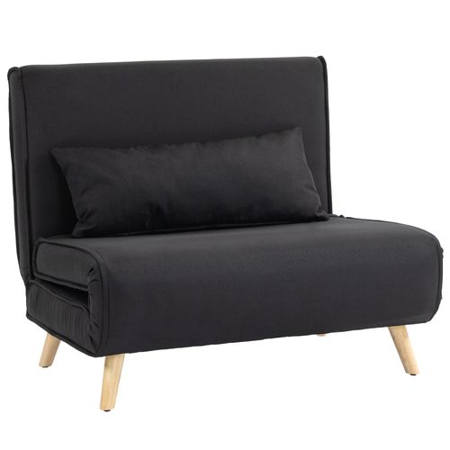 Fauteuil-lit 2-en-1, Jusqu’à 350 Kg, Canapé Avec Fonction Lit, Dossier Inclinable,pour Salon