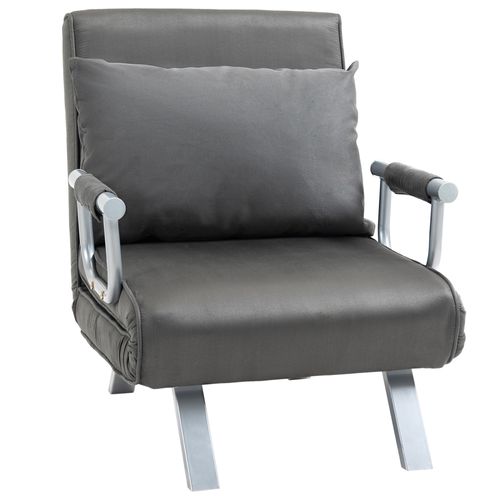 Canapé-lit 3-en-1, Fauteuil-lit, Lit D’appoint, Matelas Pliant, Chaiselongue,65x69x80 Cm