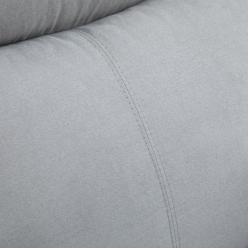 Fauteuil Électrique Avec Aide à La Montée, Relax Inclinable Pour Seniors, Lin Gris Clair