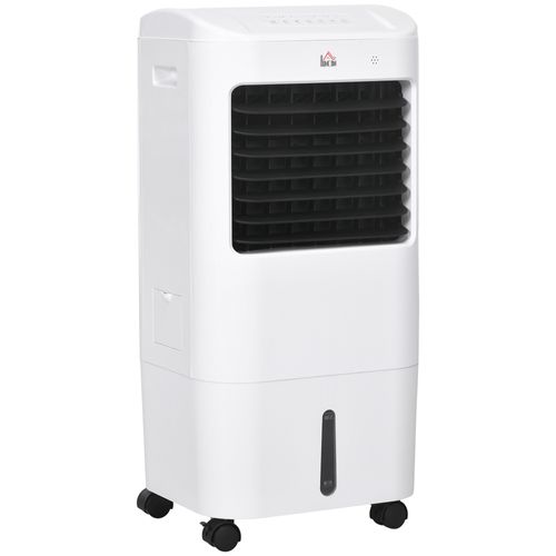Climatiseur Mobile 3 En 1 Avec Humidification Refroidissement à Eau 15l Oscillant 60° Min 7,5h