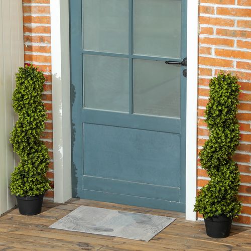 Plante Artificielle Eucalyptus En Spirale 90 Cm, Décorative Pour Maison, Bureau, Jardin