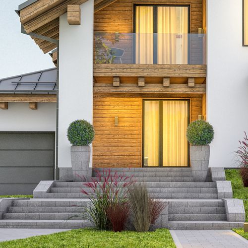 Plante Artificielle En Forme De Boule En Lavande, 42 Cm, Décorative Pour Maison, Violet Et Vert