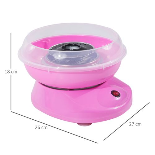 Machine à Barbe à Papa En Plastique, Utilisation Facile Et Résultats Rapides, Rose