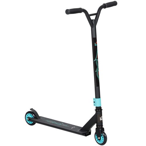 Trottinette Stunt Avec Roulements Abec 9,roues En Cuir Synthétique De 100 Mm,pour Enfants Dès 14 Ans