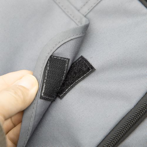 Chariot Pour Chien Pliable En Tissu Oxford Avec Coussin Pour Chiens Et Chats Jusqu'à 20 Kg,gris-noir