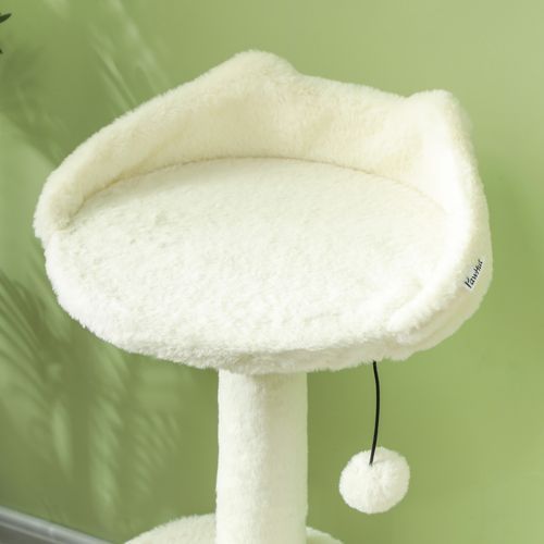 Arbre à Chat En Sisal Avec Canapé, Boule Et Cachette, Crème