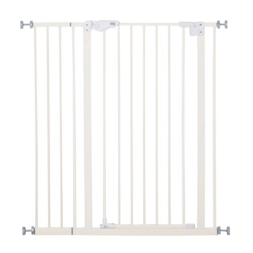 Barrière De Protection Ajustable Sans Perçage Double Fermeture Pour Chiens 97,5 X 104,1 Cm